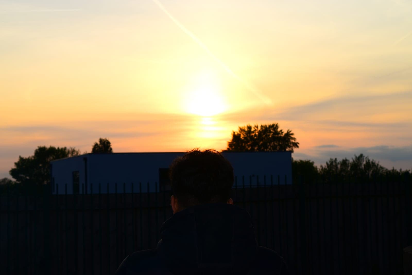Sunset over Wolverhampton